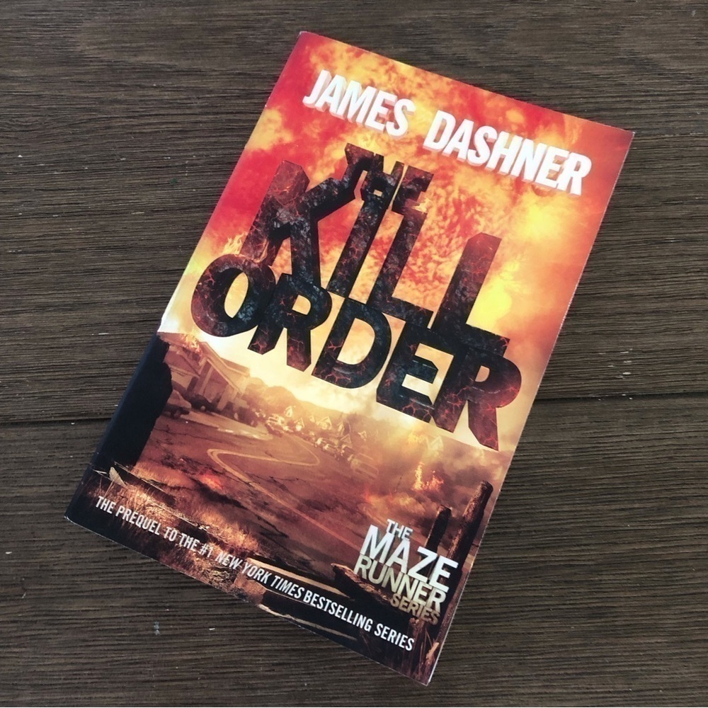 The Maze Runner Series: The Kill Order by: James Dashner paperback book